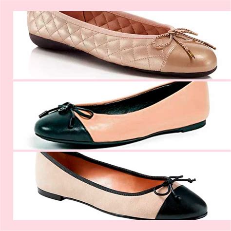 zara chanel dupe shoes|chanel ballet pump dupes.